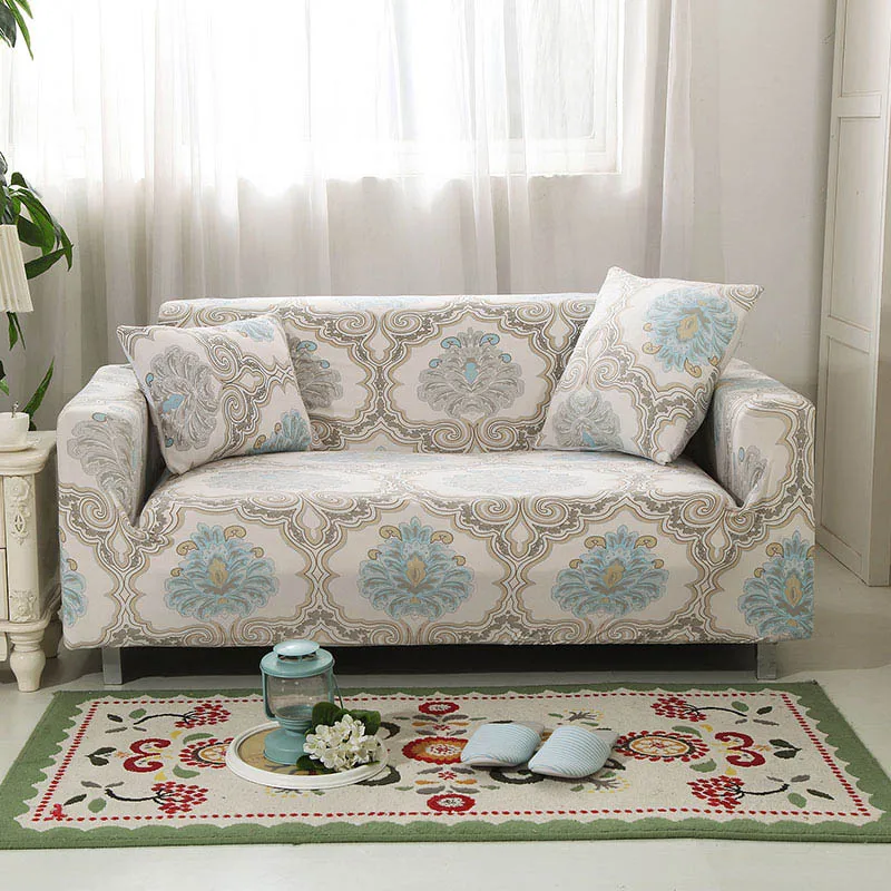Эластичный чехол для дивана, чехол для дивана в форме L, секционный чехол для дивана, полотенца, чехол для дивана, протектор для мебели - Цвет: Color 13