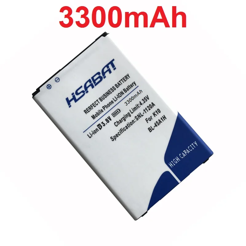 imágenes para HSABAT Nueva 3300 mAh BL-45A1H/BL45A1H para LG Batería K10 F670L F670K F670S F670 K420N K10 Q10 LTE K420 batería imágenes para HSABAT Nueva 3300 mAh BL-45A1H/BL45A1H para LG Batería K10 F670L F670K F670S F670 K420N K10 Q10 LTE K420 batería
