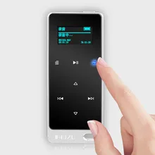 Ruizu X05 8 Гб 16 Гб ультратонкий сенсорный портативный цифровой спортивный экран без потерь Hifi аудио МП 3 мини музыкальный Mp3 плеер FM радио