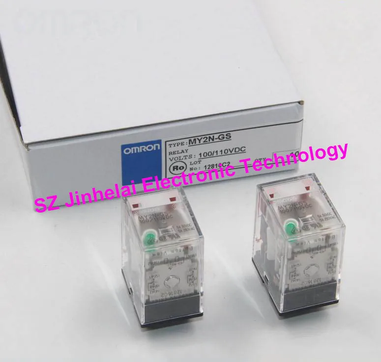 MY2N-GS 110VDC 110VAC и реле 2NO 2NC 8pin DC110V AC110V