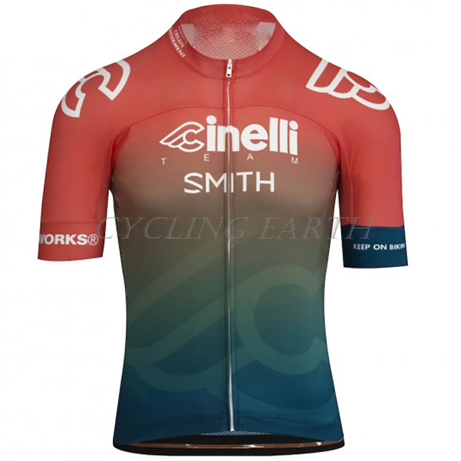 Мужские трикотажные футболки с коротким рукавом CINELLI 2019 летняя велосипедная