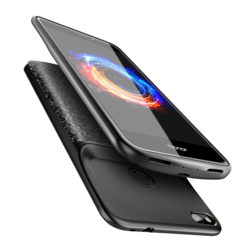 

4700 Phone battery case for Huawei Honor 8 lite soft Silicone power charger Cover for Honor 8 Lite Battery shockproof Power Bank
