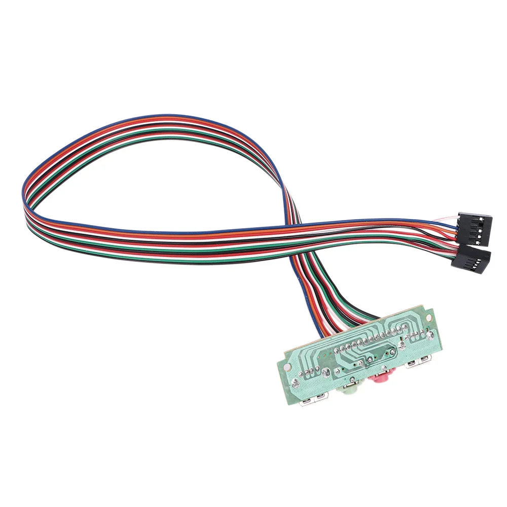 Чехол для компьютера с 2 портами s USB 0 двойная Фронтальная панель аудиоразъем
