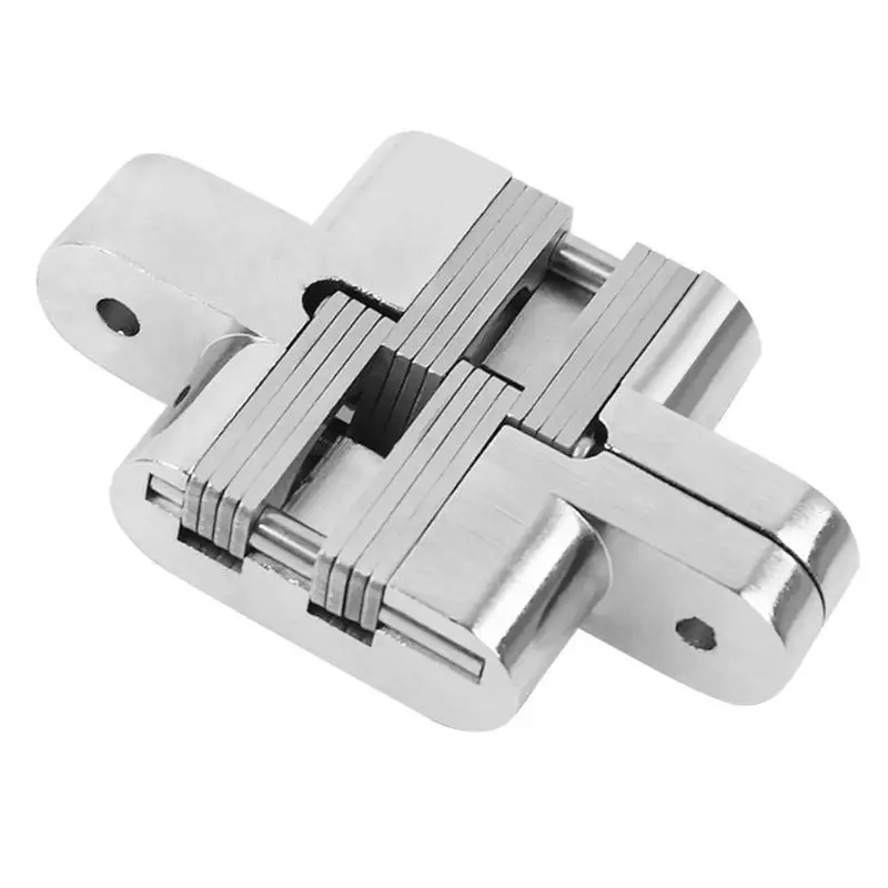 Door Hinge Zinc Alloy Door Concealed Invisible Hidden Hinges Folding Door Mount Hinge for Furniture Hardware Door Hinge Zinc Alloy Door Concealed Invisible Hidden Hinges Folding Door Mount Hinge for Furniture Hardware