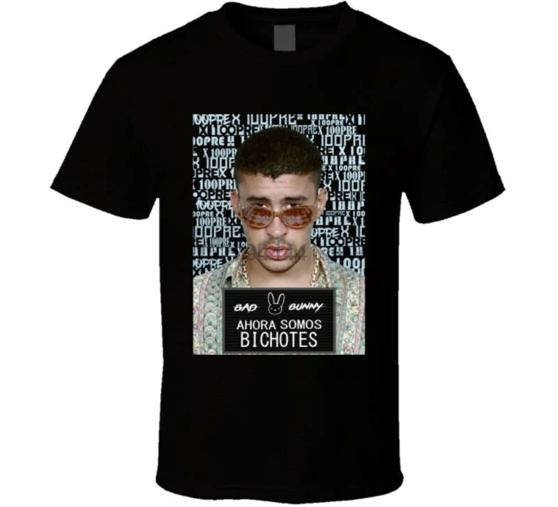 

Bad Bunny X 100pre Bichotes Reggaeton Regueton Trap T Shirt