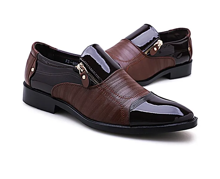 Мужские модельные туфли; модные коричневые, черные кожаные мужские деловые туфли с узором; кожаные дизайнерские свадебные туфли; мужские оксфорды