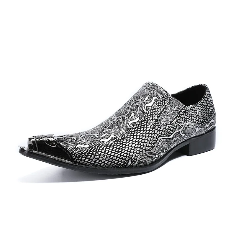 Negócios Itália Metal Design Sapato Moda Festa Oxford Show De Homens Toe Casuais Apartamentos Couro Sapatos Formais As Show Impressão Casamento as Masculino aaqzrxw