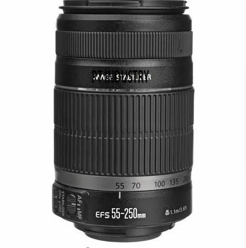 

Original EF-S 55-250mm f/4-5.6 IS II Image Stabilizer Zoom Lens for Canon 600D 650D 700D 50D 60D 7D Rebel T4i T5i Camera