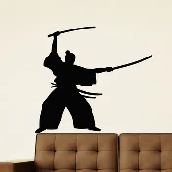 

WALL DECAL VINYL STICKER ANCIENT WARRIOR SAMURAI JAPAN DECOR