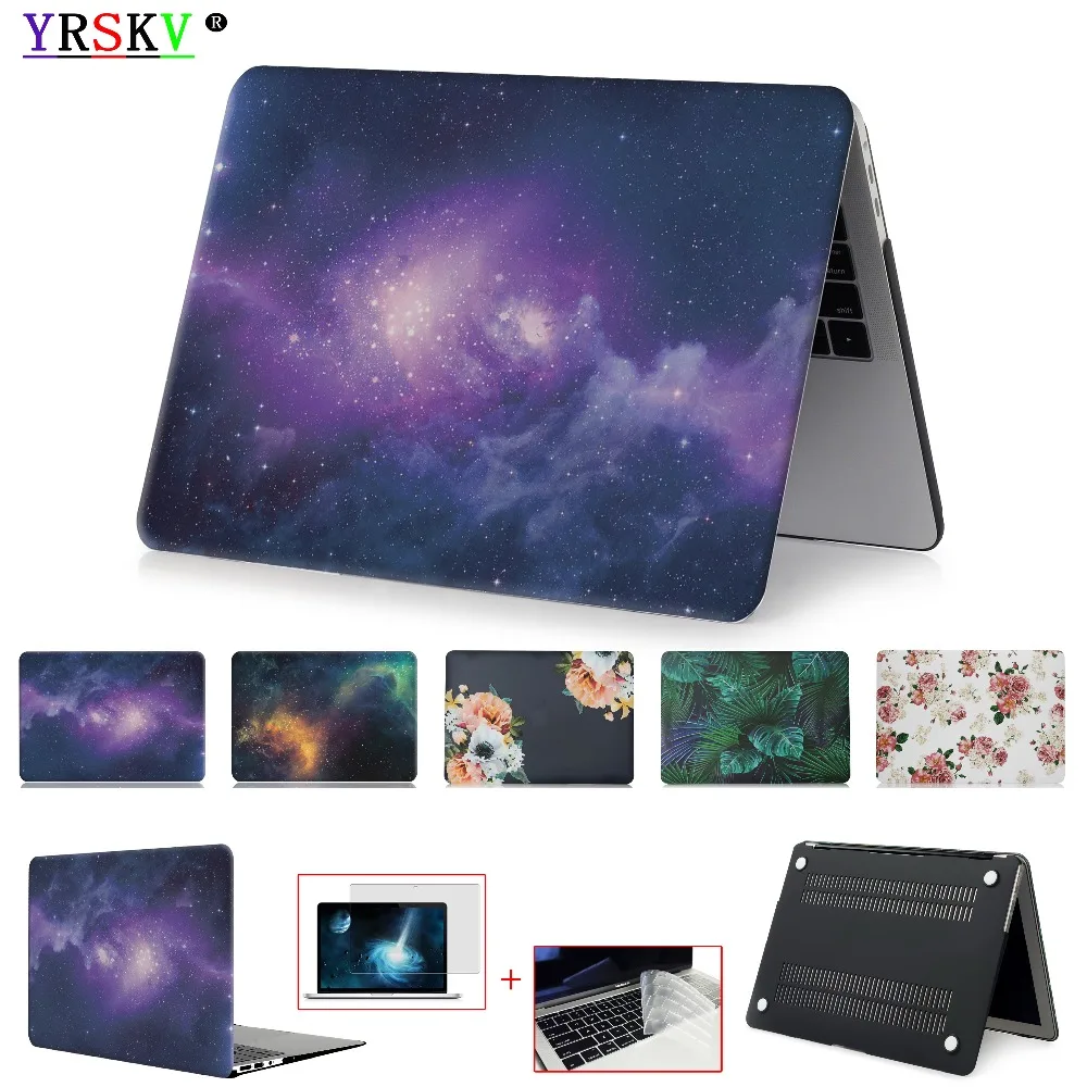 New Hot Starry Painted Case For Apple MacBook Air Pro Retina 11.6 12 13.3 15.4 inch,Touch ID,Bar New Air 13.3 inch A1932 case