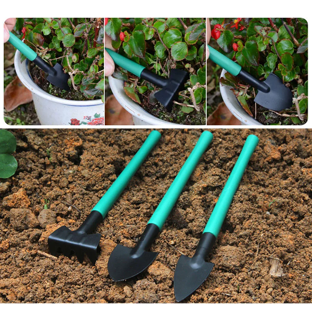 Garden Tools Set 5 /10 Lightweight Gardening Tools Kit Non-slip Handle Grafting Farming Pruning Shears Scissor Weeding Digging