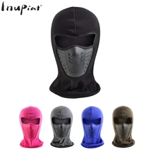 Зимняя Балаклава Флисовая ветрозащитный Противопыльный Велоспорт маска для лица для велосипеда маска шеи сноуборд велосипед лыжный Мужской полный шарф