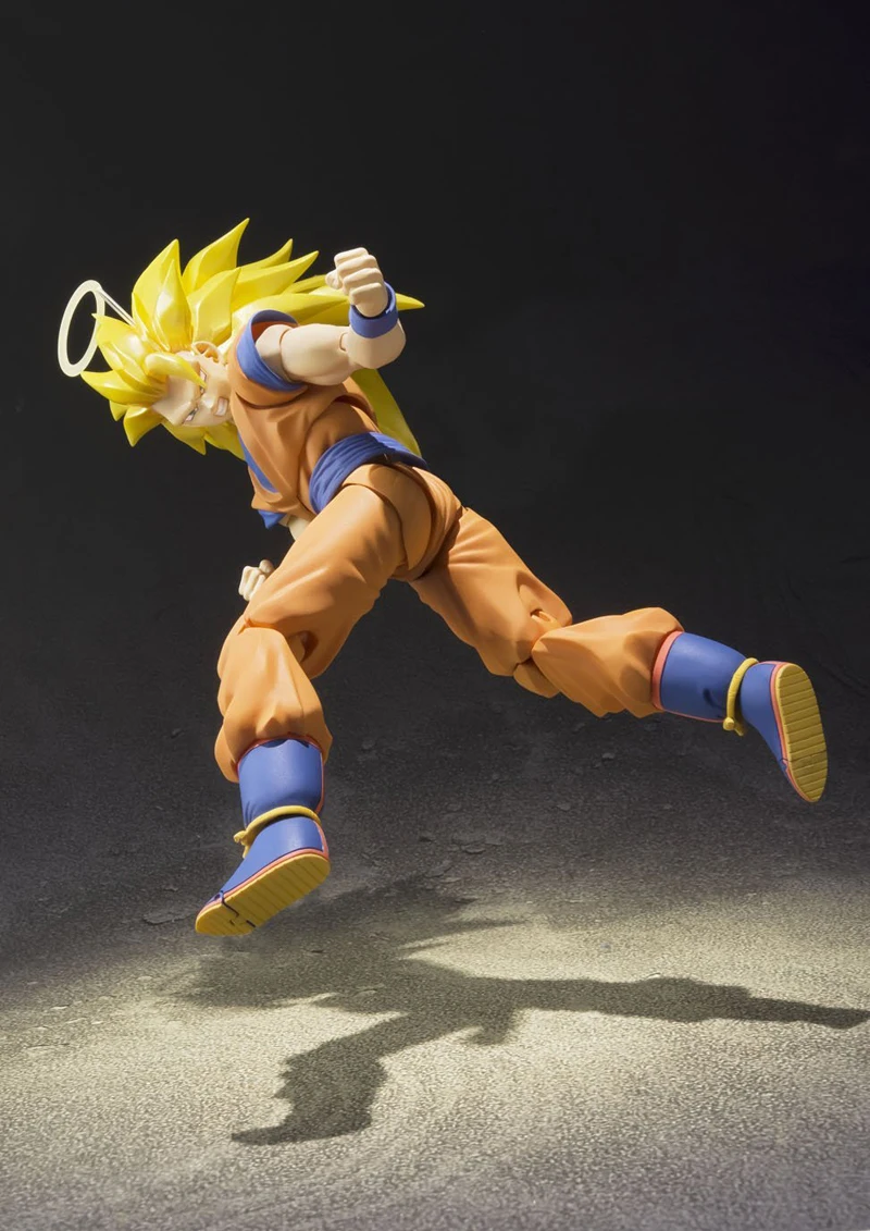 Японского аниме "Dragon Ball Z" BANDAI Tamashii Наций S. H. Figuarts/СВЧ фигурка-Супер Saiyan 3 Сон Гоку