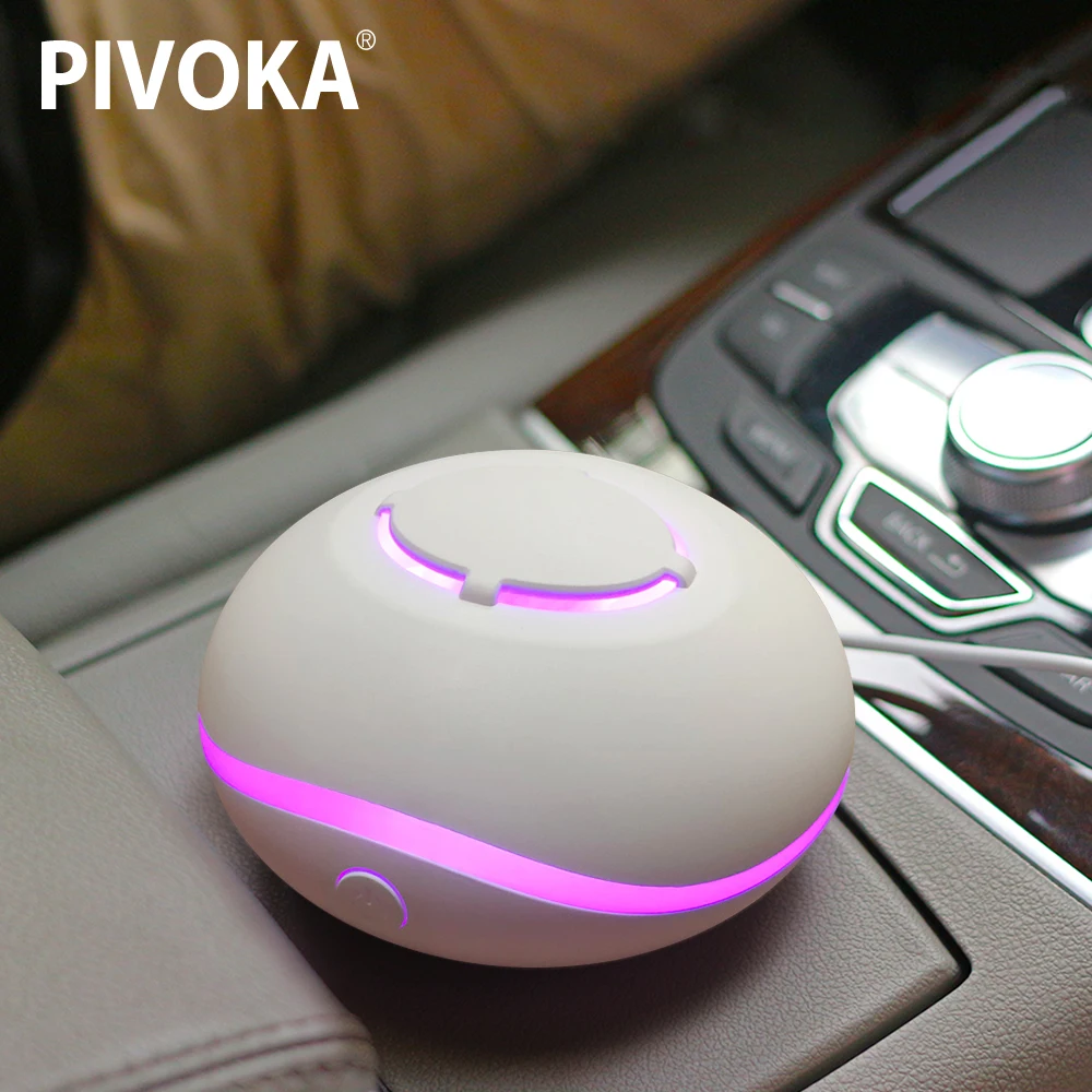 

PIVOKA USB Air Humidifir Essential Oil Diffuser Humidificadores Difusores Aromaterapia Luchtbevochtiger For Car Mist Maker