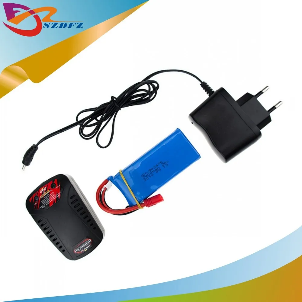X8C lipo 7.4 В 2400 мАч аккумулятор и зарядное устройство для SYMA x8w x8g Мультикоптер Дрон