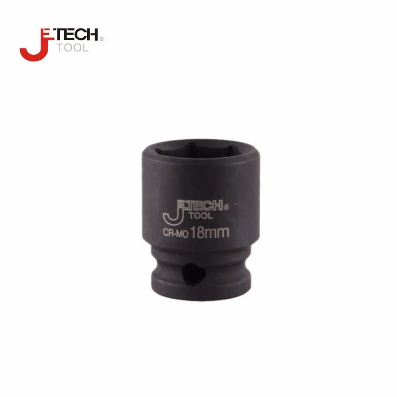 3-8 6pt short impact socket industrial grade