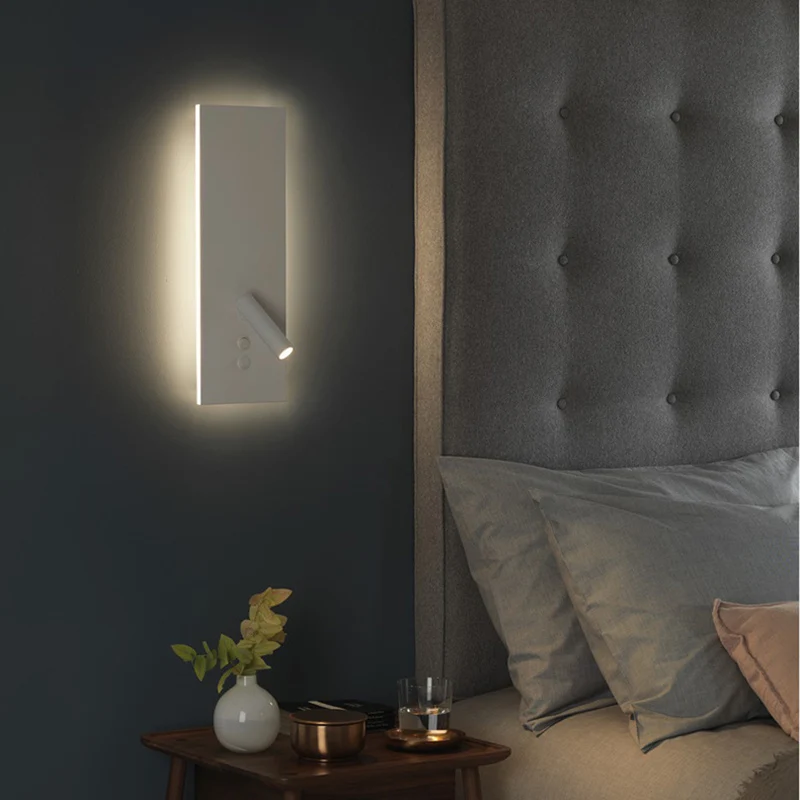

ZEROUNO Bed Room Led Light Bulb 30 Small Angle Headboar Spot Reading Lights Indoor Children's Nightlight Night Lamps 2W 220V