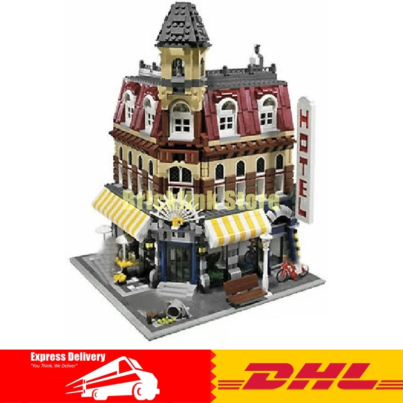 

2016 New 2133Pcs LEPIN 15002 Cafe Corner Model Building Kits Blocks Kid Brick Toy Gift Compatible With 10182