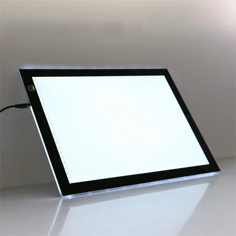 

LED copy station A4 anime copy desk Write through table Transparent platform Case viewing platform Copying table