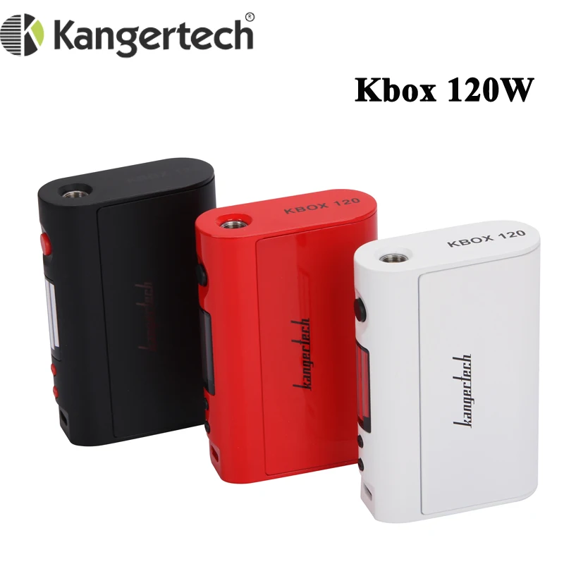

Original Kanger KBOX 120W Temperature Control Variable Wattage E Cigarettes Box Mod Vaporizer Hookah VS Subox Mini
