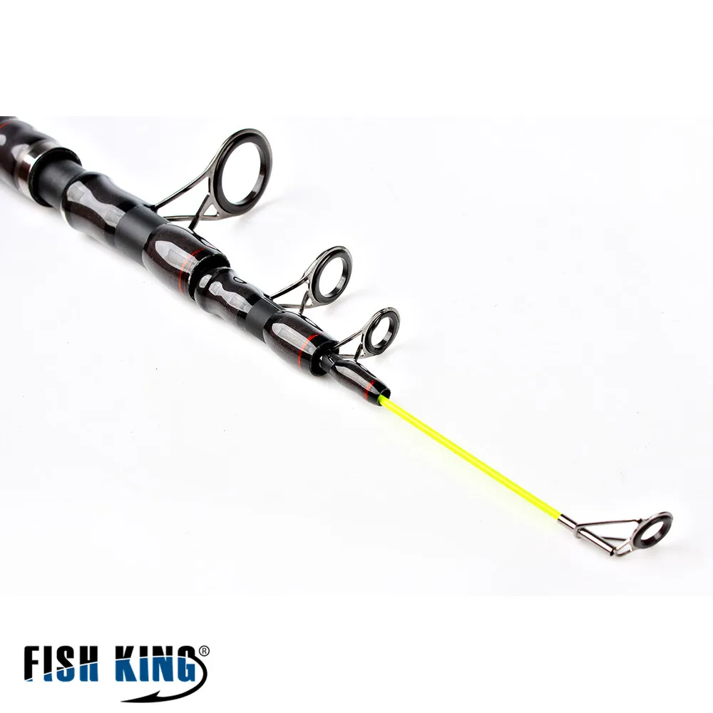 FISHKING высокоуглеродистая 3,9 м 4,2 М 4,5 м 50-150 г 5 секций спиннинговая удочка для серфинга телескопическая удочка для морской ловли карпа длинная литая удочка