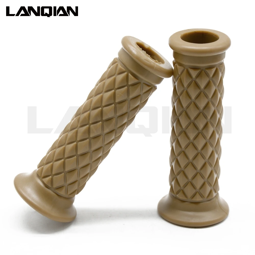 Винтажные аксессуары для мотоциклов резиновая ручка Dirt Pit Bike Grips 7/8 "22 мм