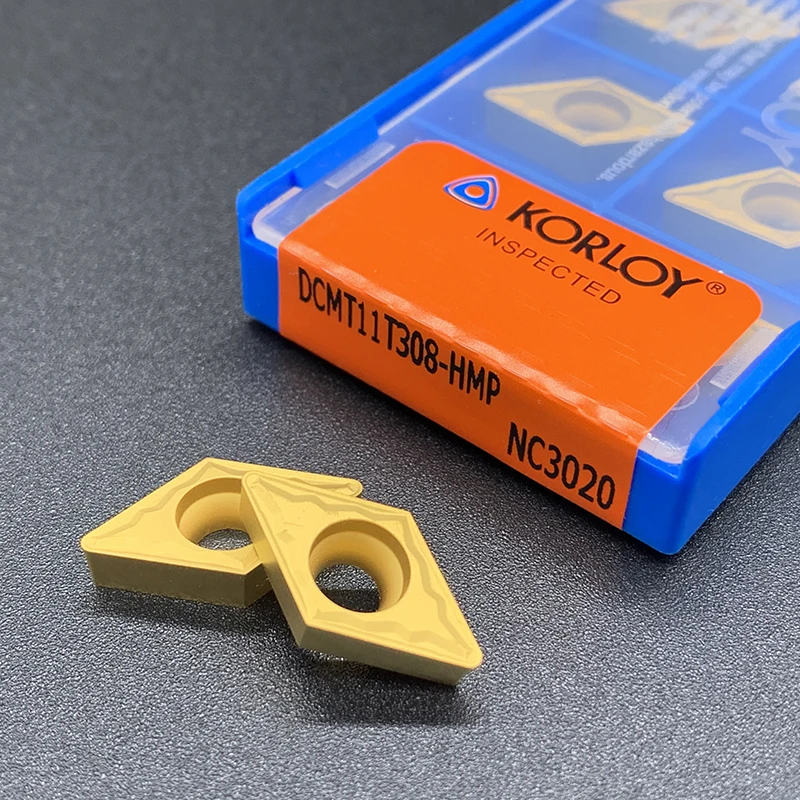 

DCMT070204 DCMT11T304 DCMT11T308 HMP NC3020 Internal Turning tool Original high quality carbide insert for steel