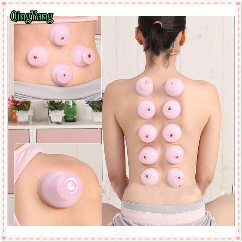 12 шт. маленький семейный массаж тела. Помощник антицеллюлитный вакуум