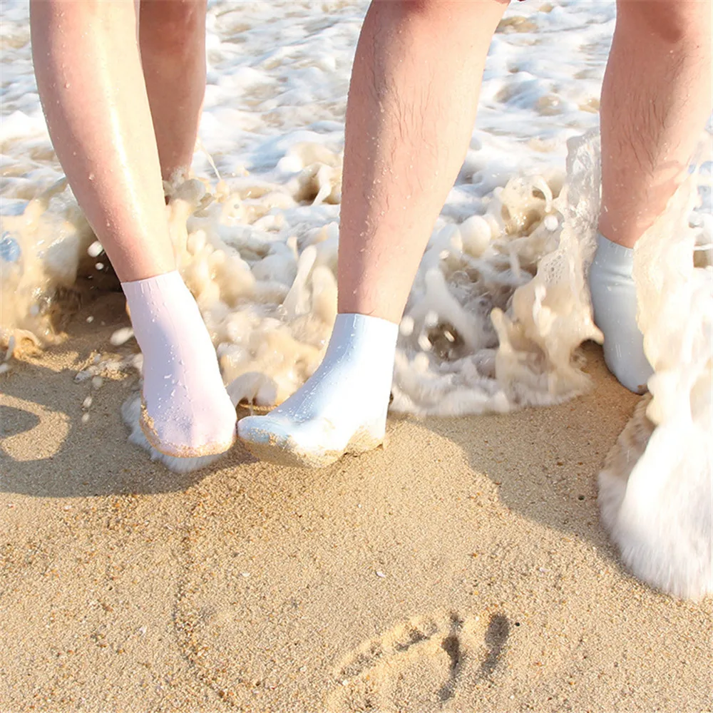 Best Dealing 2018 Summer New Arrival 1Pair Aqua Silicone Beach Shoes