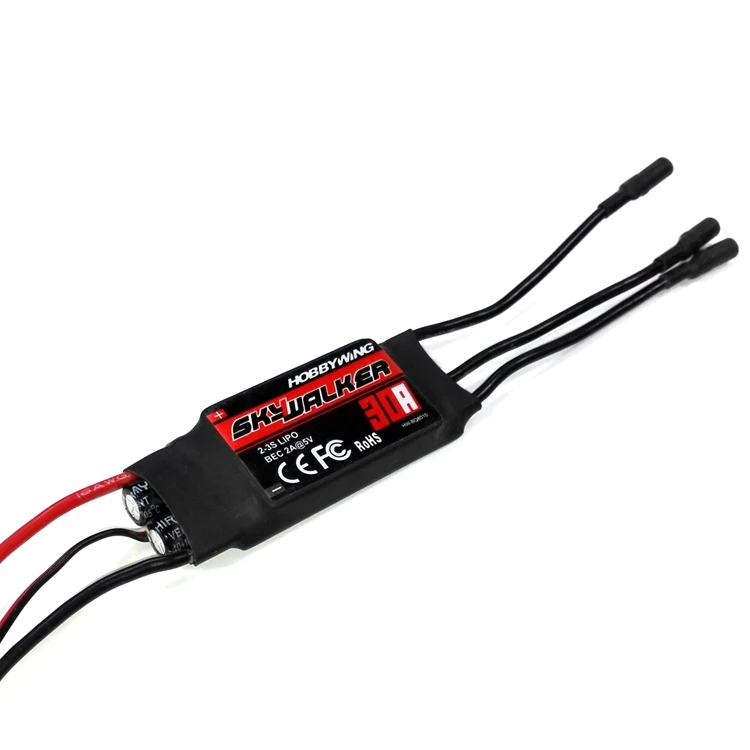 Скоростной контроллер Aerops Hobbywing Skywalker 12A 15A 20A 30A 40A 50A 60A 80A ESC с UBEC для