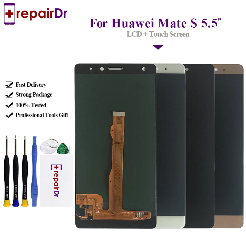 

5.5 For Huawei Mate S LCD Display Touch Screen Digitizer Assembly CRR-UL00 CRR-UL20 Replacement Tested For Huawei Mate S Lcd