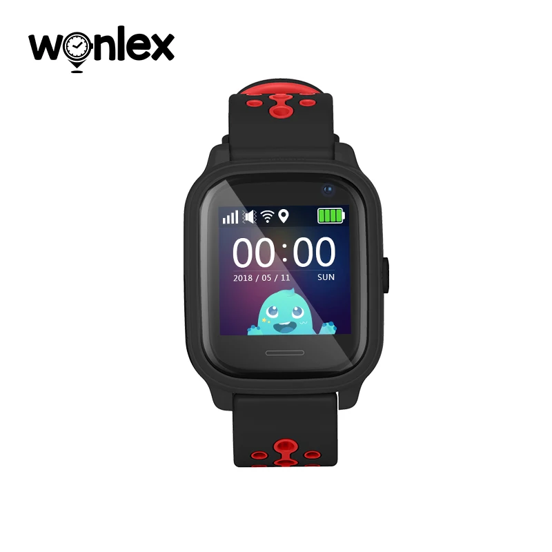 Baratos Wonlex KT04 1,3 pulgadas IPS resistencia al agua IP67 reloj de natación antipérdida con AGPS LBS WiFi GPS posicionamiento SOS Helper Smartwatch