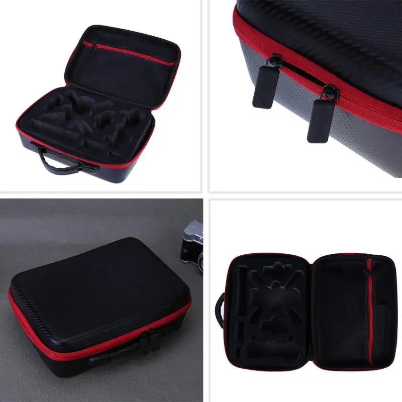 Waterproof Portable Carrying Case Storage Handbag for DJI Spark Drone Carry Drone Bags with Double Zipper Opening Cover