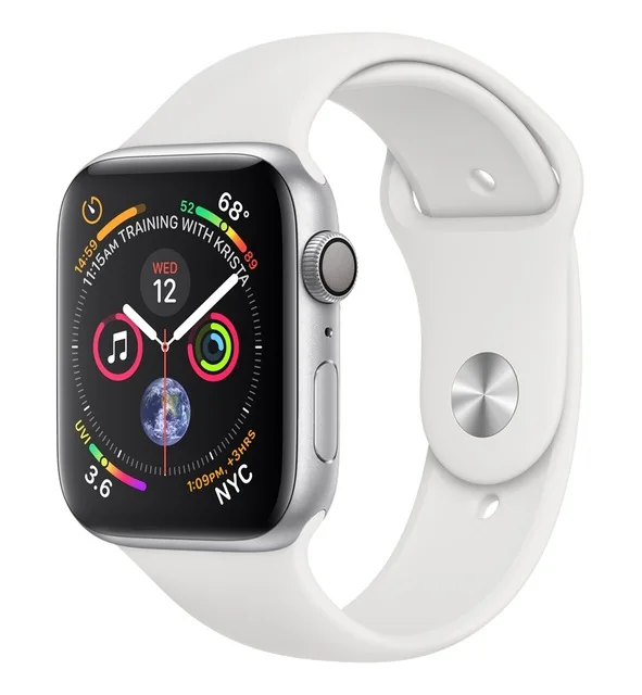 

Apple Watch Watch Series 4, OLED, Touchscreen, GPS (satellite), 18 h, 36.7 g, Silver