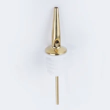 Wowshine бутылки вина pourer ржавчины нержавеющая сталь 10 шт./лот Глод и белый пищевой материал