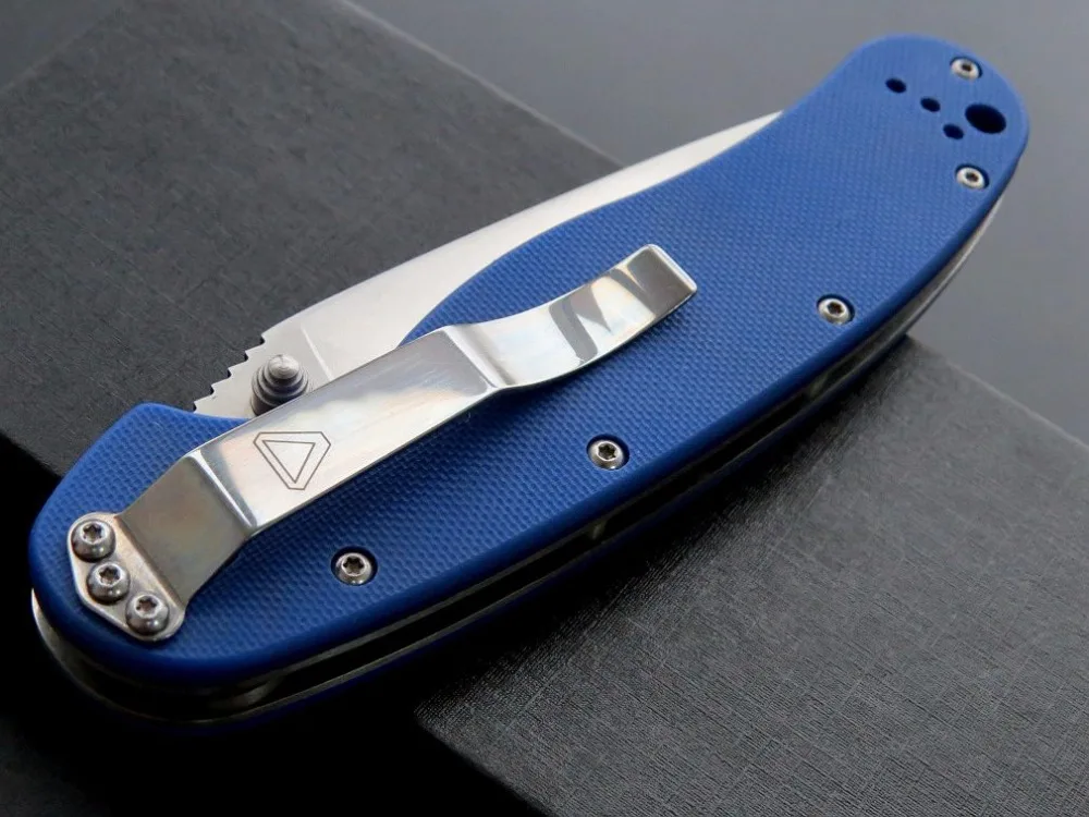 Высокое качество R1 тактические складные Ножи G10 ручка AUS-8 стальное лезвие карман полевые ножи для кемпинга выживания нож, инструмент для повседневного использования