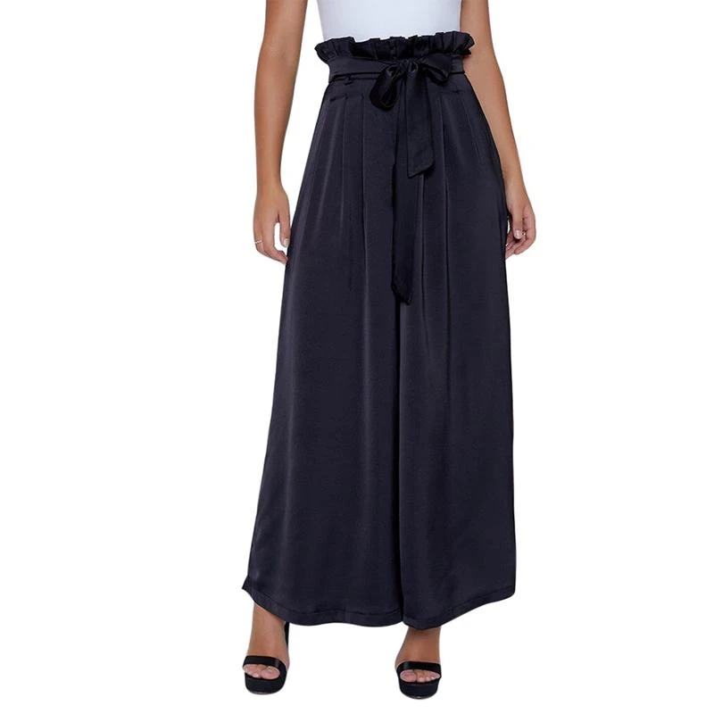 lined palazzo pants