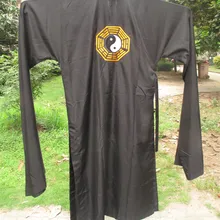 Красный, желтый, фиолетовый, зеленый вышитый даосский костюм с драконом, костюм даосизма, костюмы для боевых искусств, одежда, халат, униформа