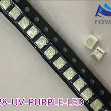 2000 шт 1210 3528 SMD SMT PLCC-2 фиолетовый ультрафиолетовый Мощный 2500 MCD ультра яркий светодиодный