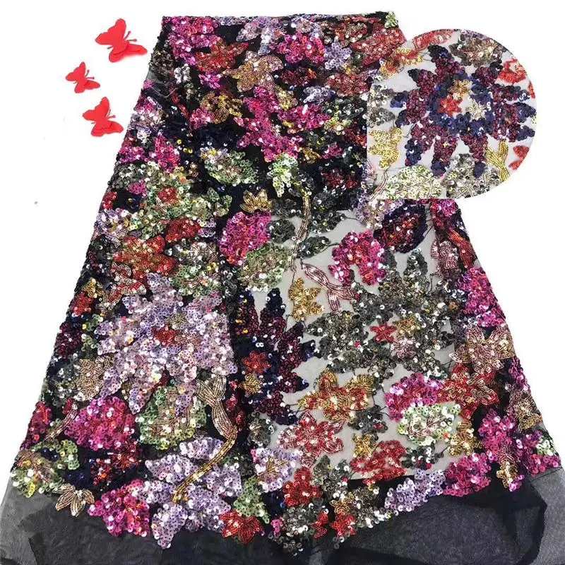 

High Quality Swiss Voile Lace 2017 African lemon green Organza Nigeria Lace Fabric With Sequins,African Lace Fabric For Clothes