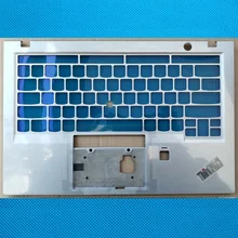 Ноутбук верхний регистр Нижняя крышка Упор для рук lenovo Thinkpad X1 углерода 5th клавиатура с наклонным упором для рук крышка