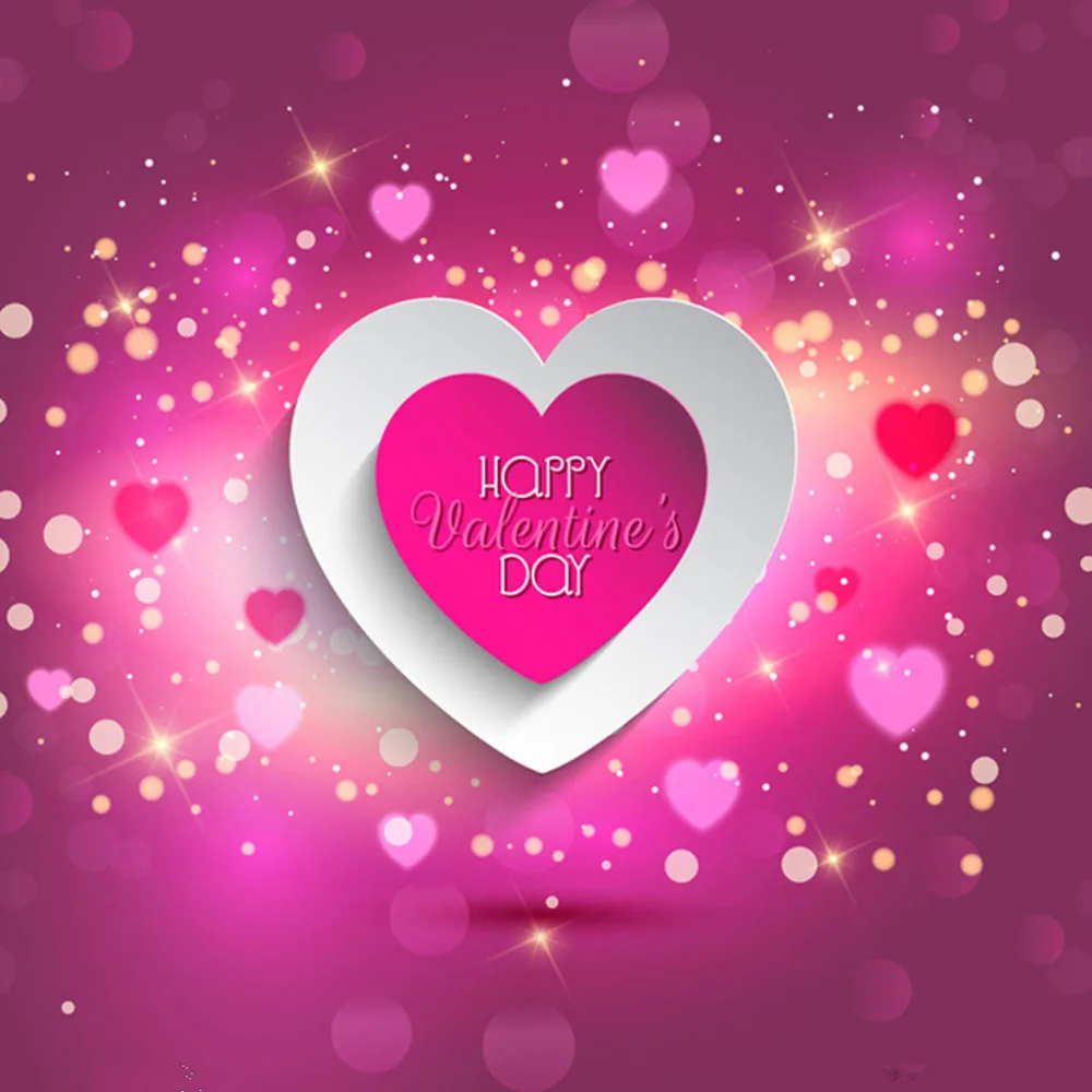 

10x10ft Vinyl Custom Photography Backdrops Studio Props Valentine day Theme Background NEP-106