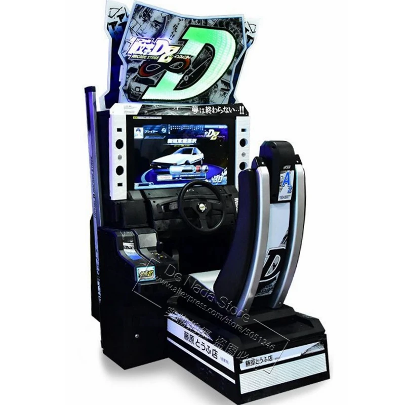 Indoor Game Center Initial D8 Token с монетоприемником развлекательный симулятор игровой
