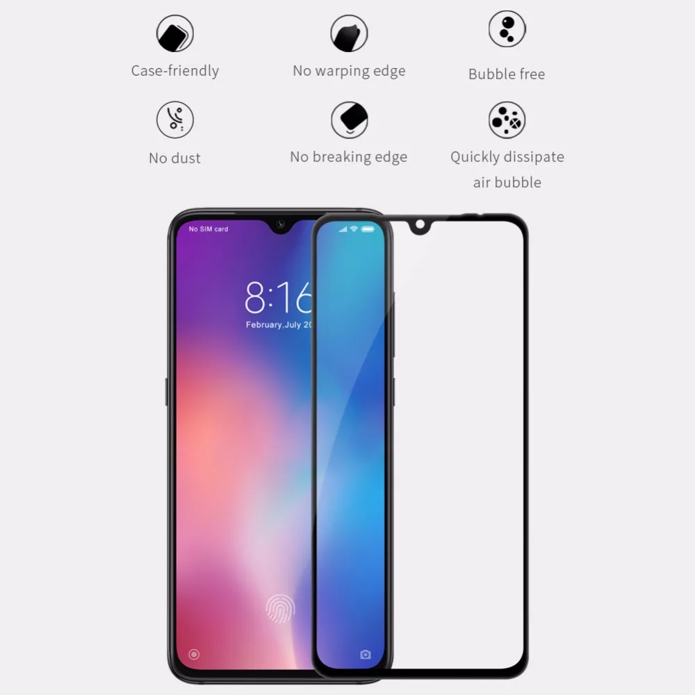 Дешево Для Xiaomi mi 9 Pro 5G 9T Pro glass Nillkin XD CP + Max полное покрытие 3D закаленное стекло Защита экрана для Red mi Note 8 7 Pro glass