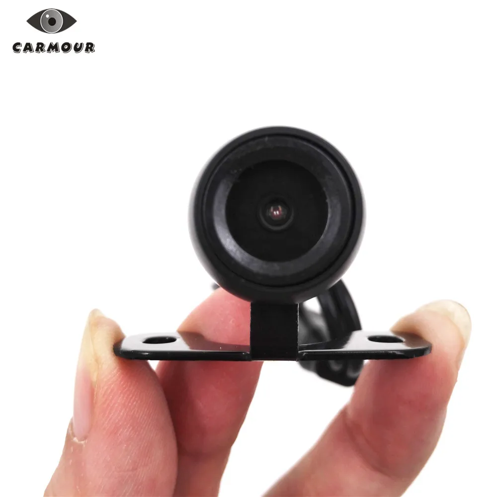 

CARMOUR Super Mini Butterfly Car Rearview Backup Reversing Camera Auto Parking Assist Camera Waterproof with Parking Line