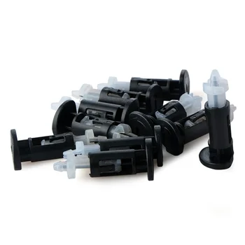 

GTFS Warm 10 Unids Plastic Mounting Clip for Intel 4-Way CPU Coolers Nalis Computer Cooling Fan Accessories
