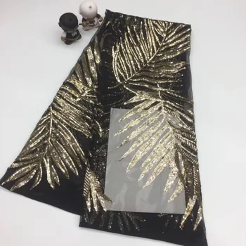 

nigerian tulle lace fabric hot selling French Net Lace Fabric S-4144 embroidery mesh fabric