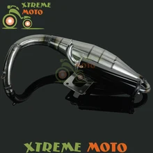 Полная выхлопная система глушитель труба Скутер мопед гоночный уличный велосипед для Honda ZX50 ZX 50
