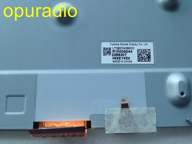 Toshiba Matsushita Display LT080CA38200 LCD monitor with touch screen 8 inch for Toyota Car navigation GPS DVD video radio audio (1)