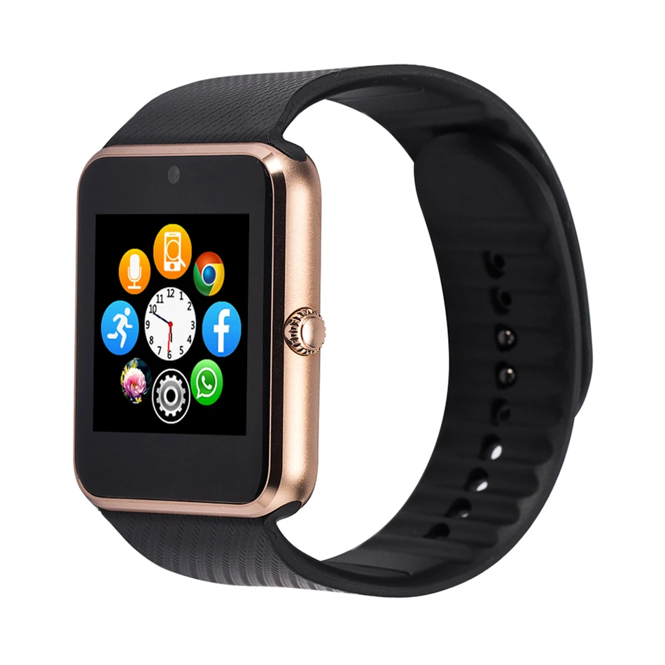 Smart Watch font b Smartwatch b font GT08 GT 08 Akilli Saat Montre With Sim Card